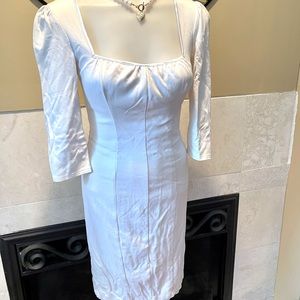 Bebe White Dress SZ P